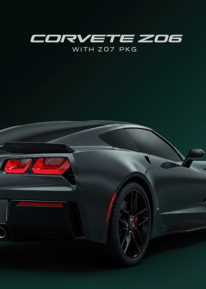 Corvette Z06 with Z07 Package