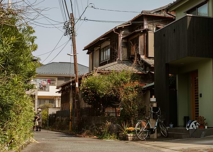Japanese Suburbs in Kamakura