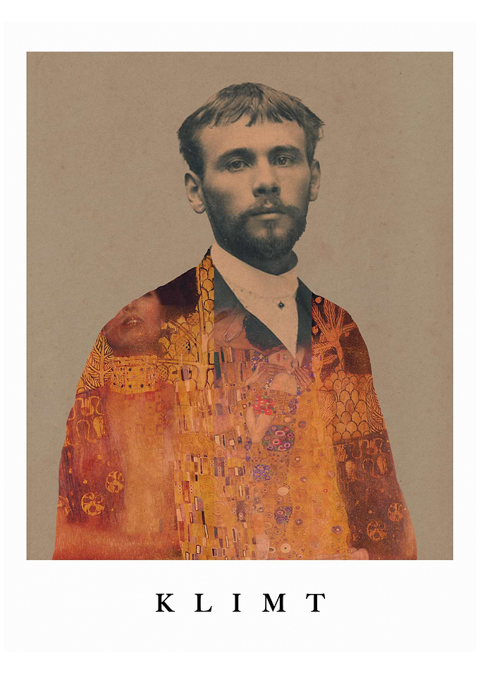 Gustav Klimt Portrait Art