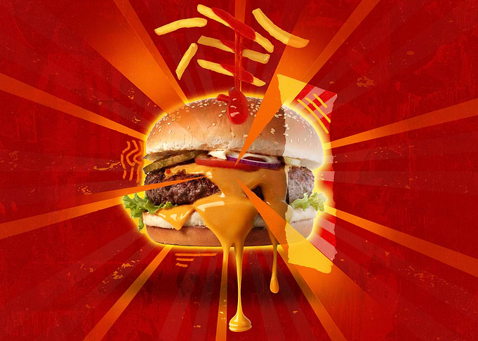 Burger with Fries
