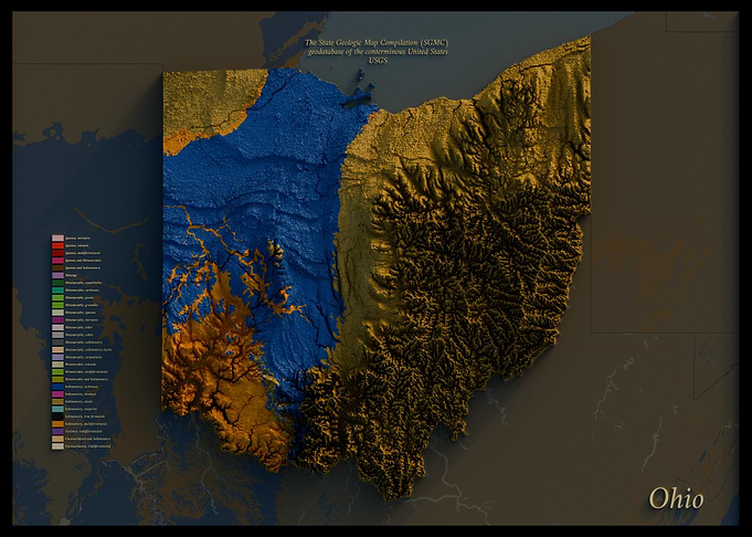 Ohio Geological Map