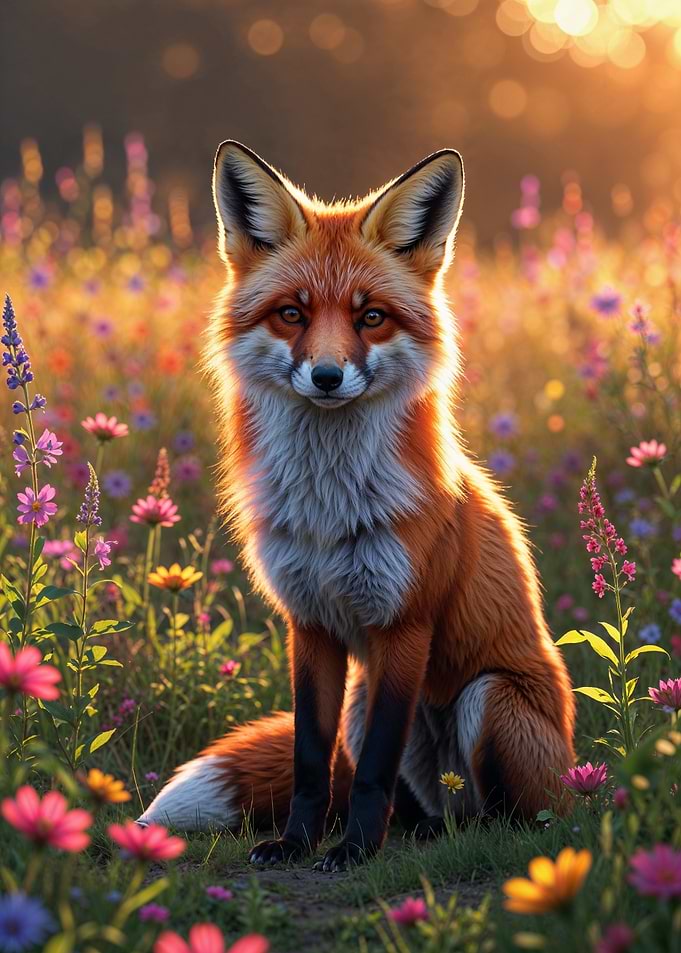 Golden Hour Fox