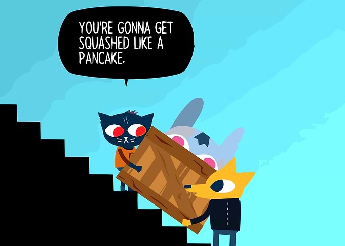 Night in the Woods: Moving a Crate