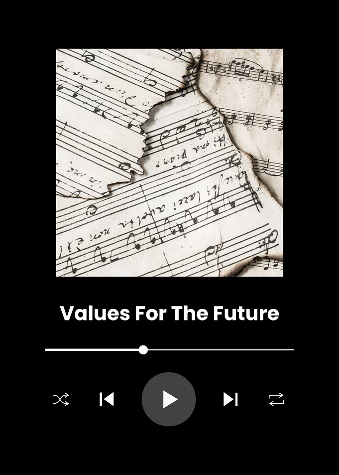 Values For The Future Album Art