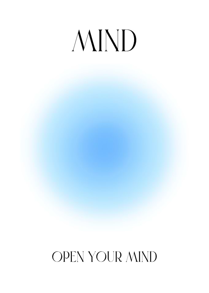 Open Mind Blue Aura