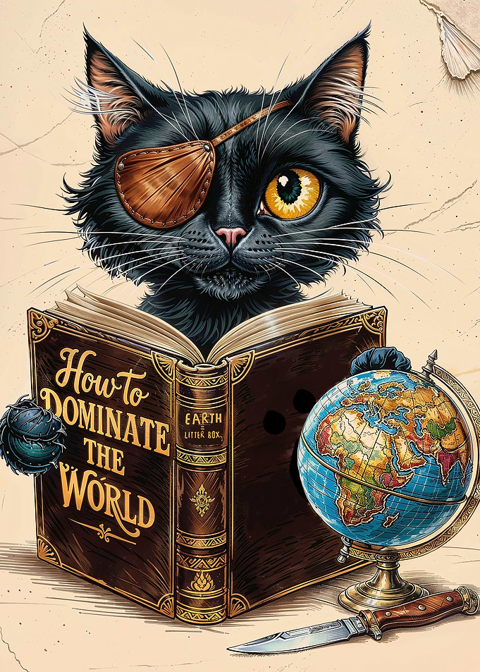 Pirate Cat Domination Plan