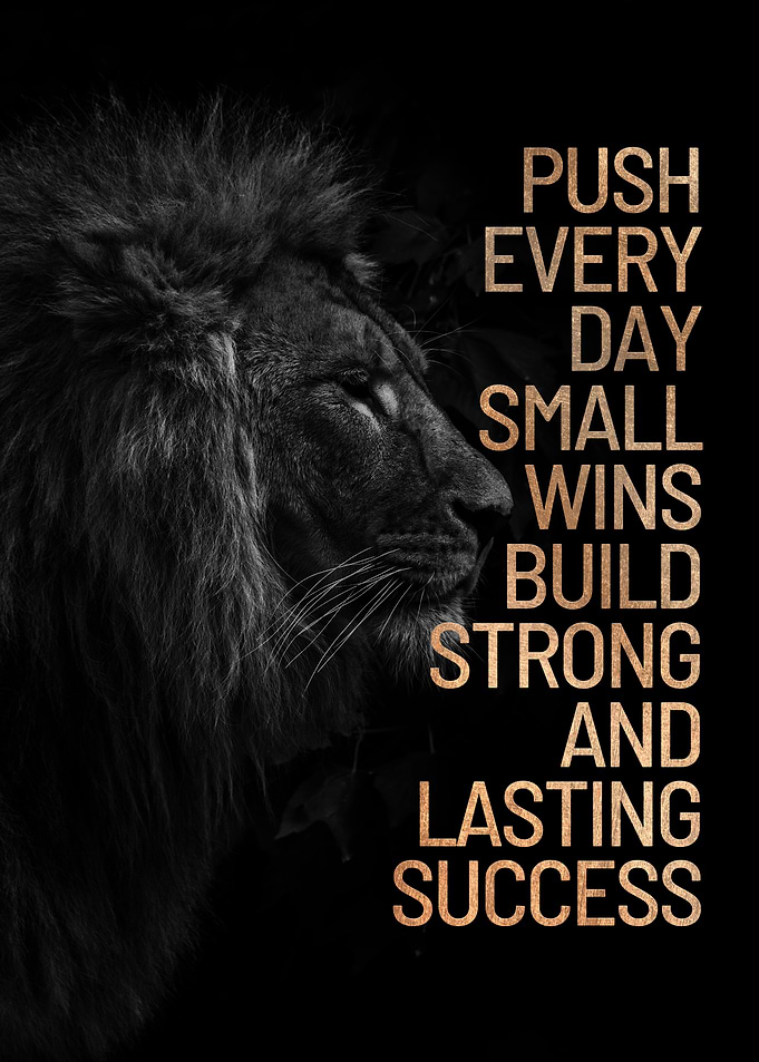 Push Every Day Small Wins Build Strong And Lasting Success