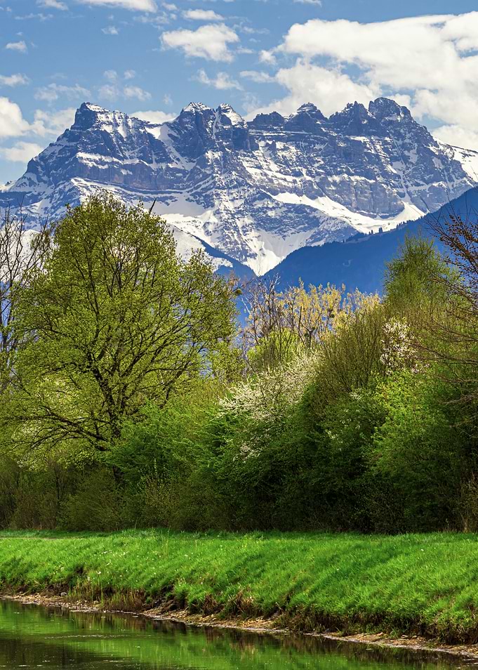 White Tooth Mountain Landscape