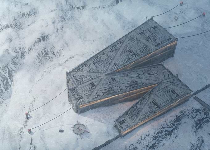 Area 8 Research Base in Antarctica
