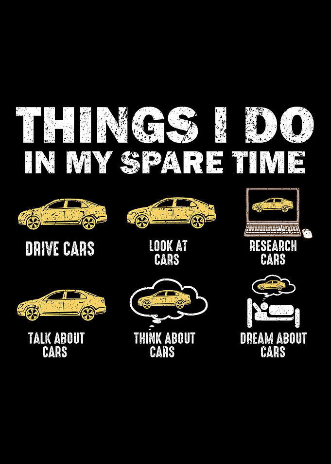 Things I Do In My Spare Time Cars