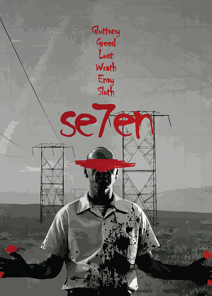 Se7en Movie Poster Art