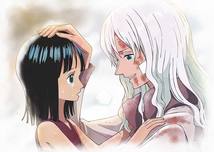 Iconic Watercolor Young Robin and Olivia