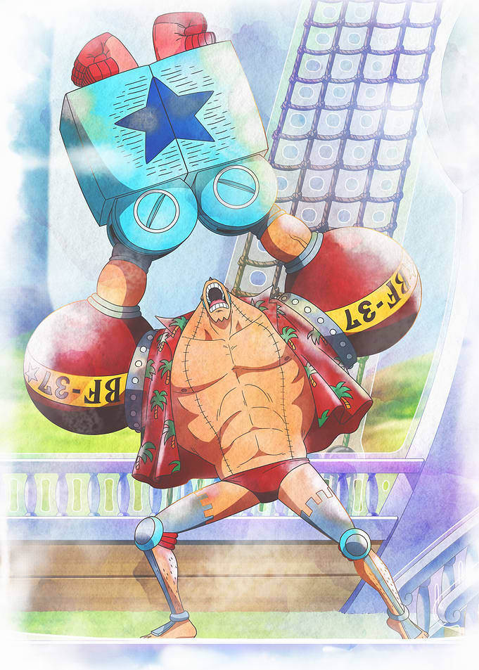 Iconic Watercolor Cyborg Franky Returns After 2 Years