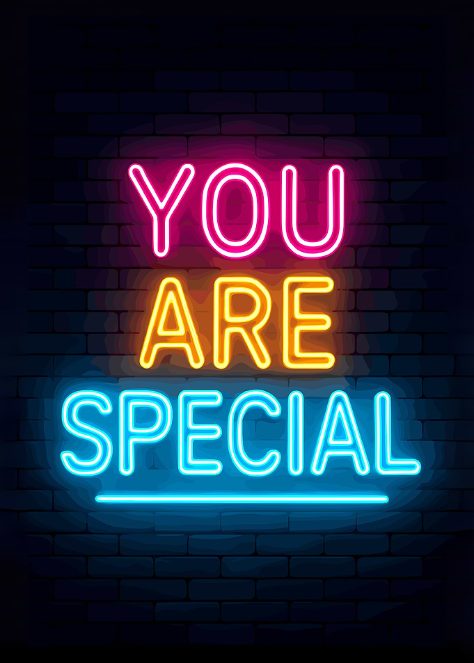 You Are Special Neon Sign