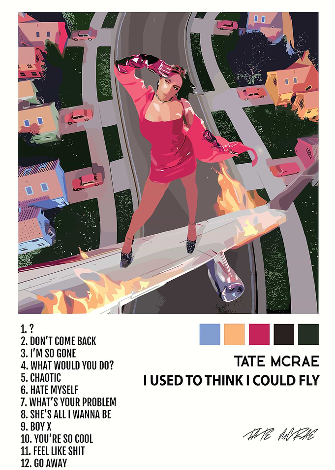 Tate McRae Album Cover Art