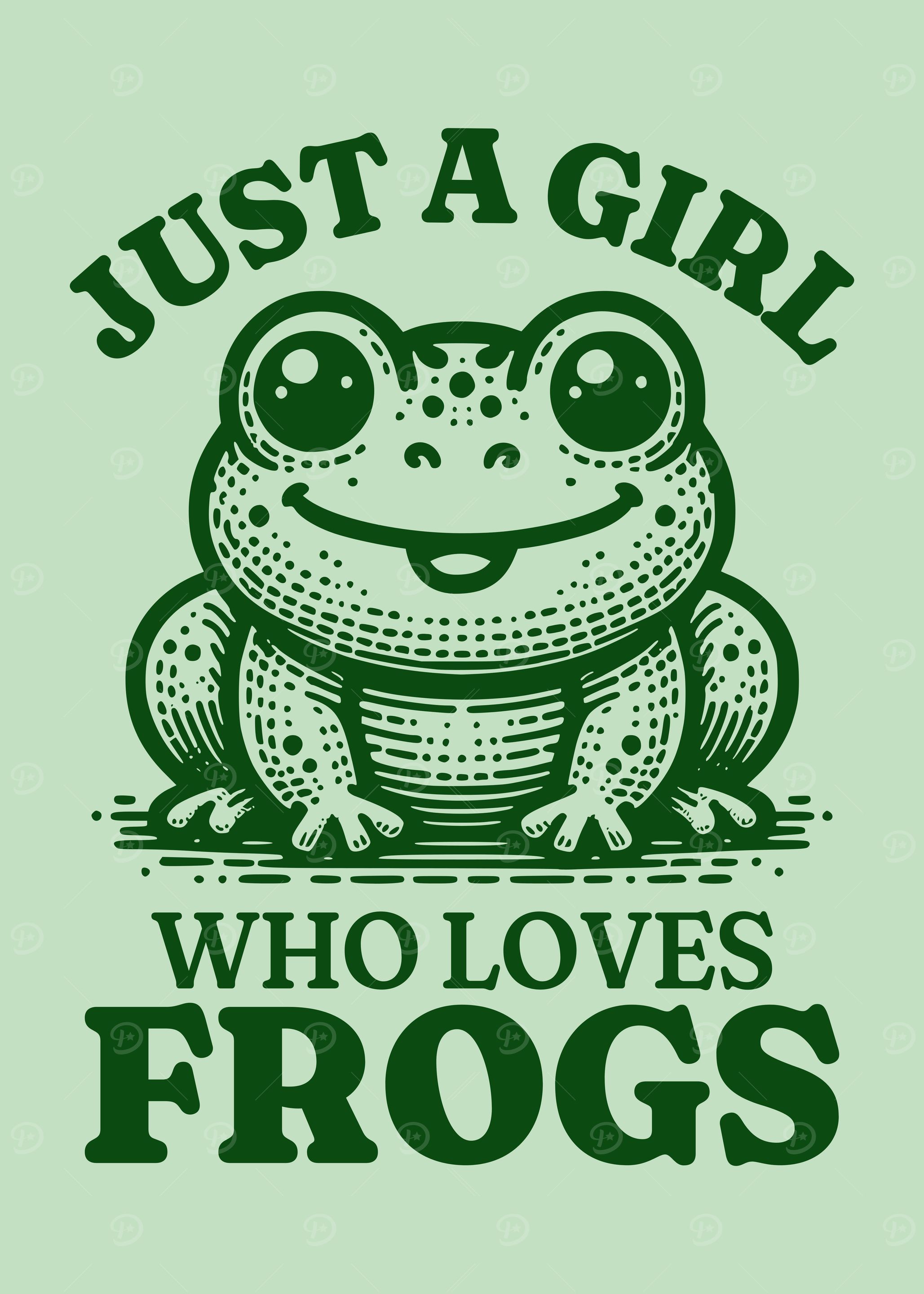 Just A Girl Who Loves Frogs