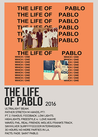 The Life of Pablo Album Art