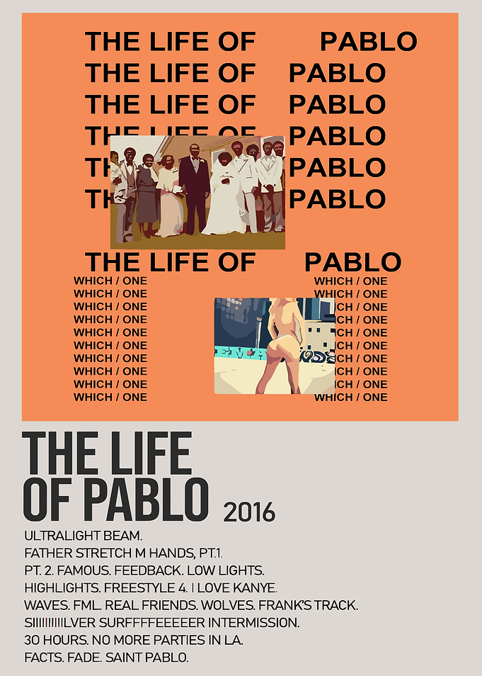The Life of Pablo Album Art