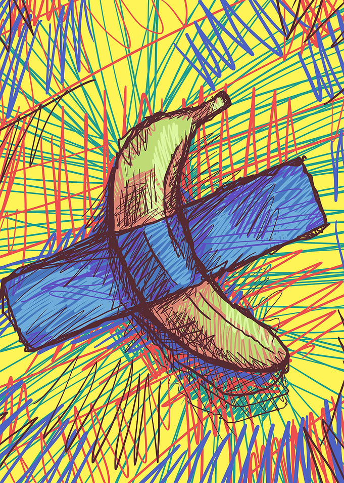 Banana Pop Art