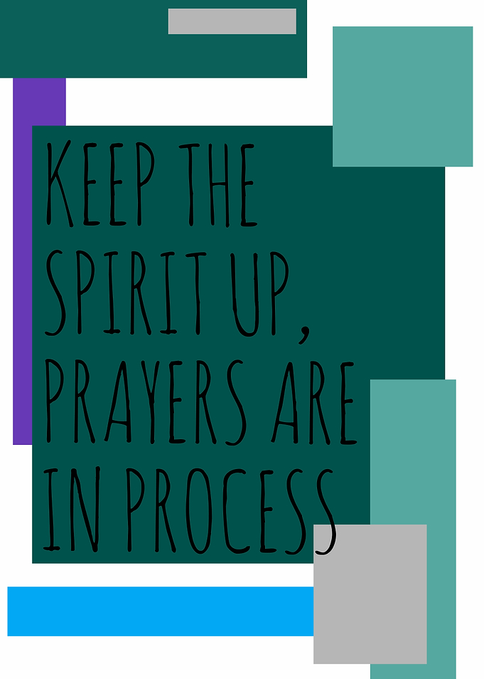 Keep the Spirit Up Art