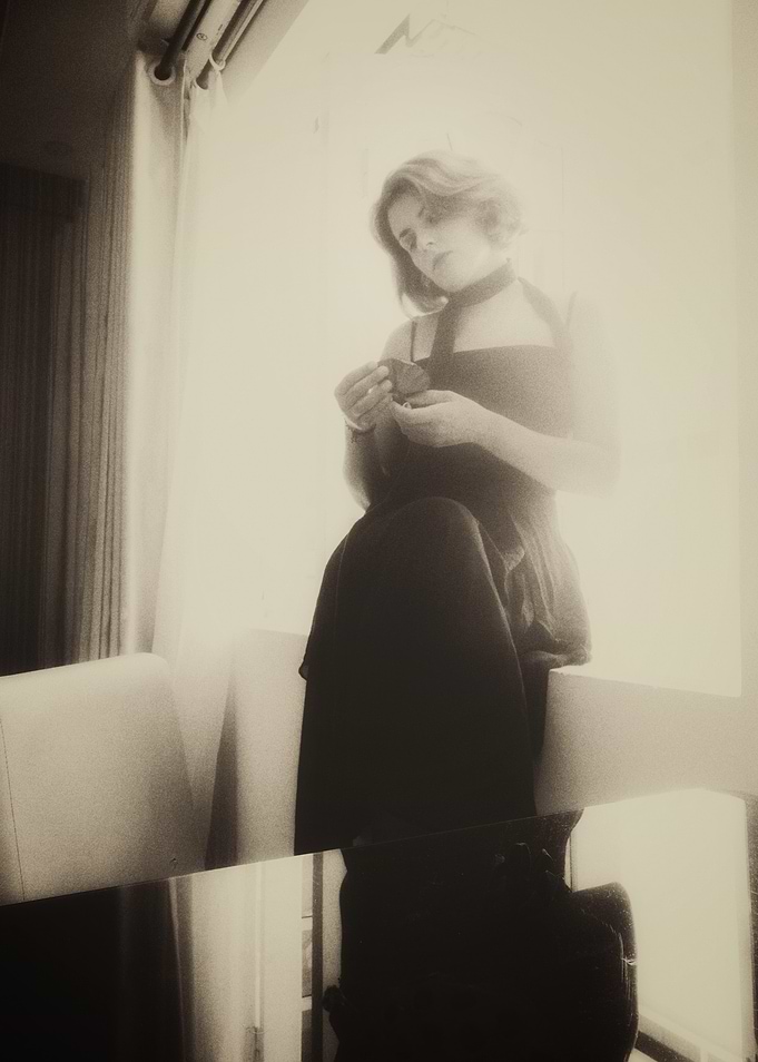 Monochrome Portrait of a Woman