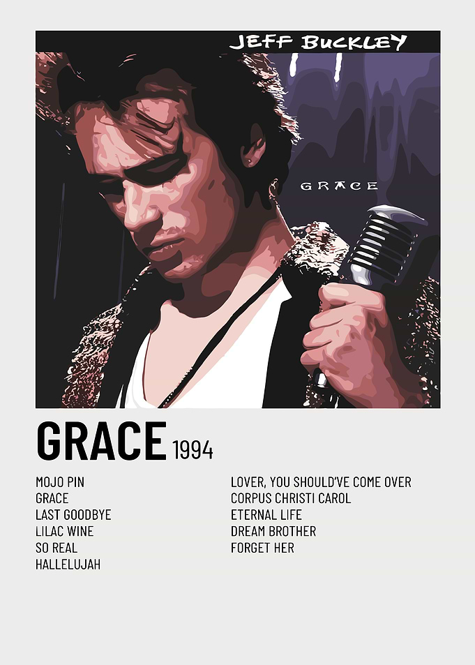 Jeff Buckley Grace Album Cover Art