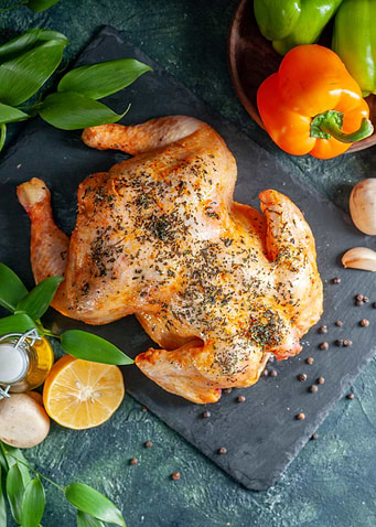 Roasted Chicken with Vegetables and Herbs