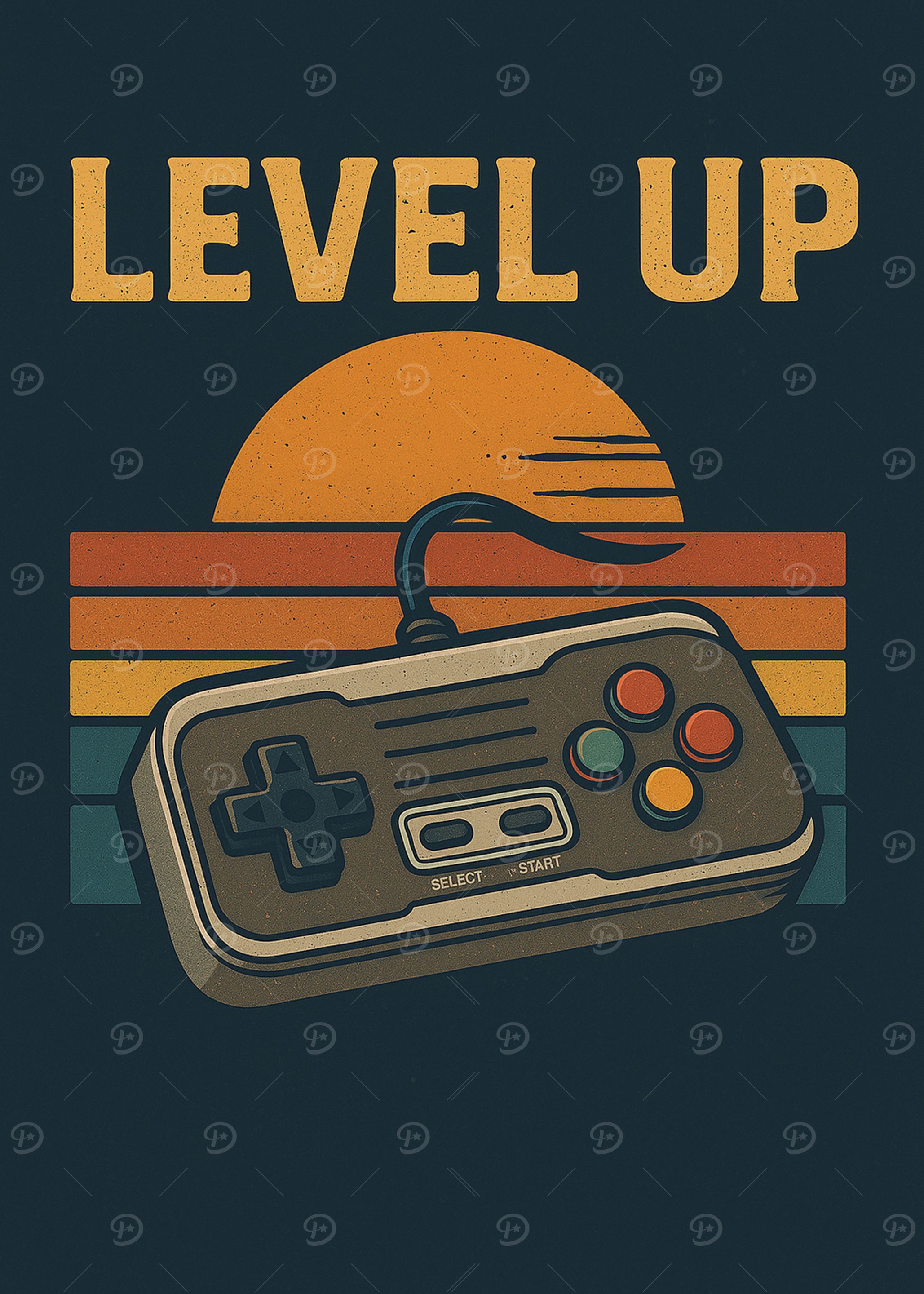 Level Up Retro Gaming Controller