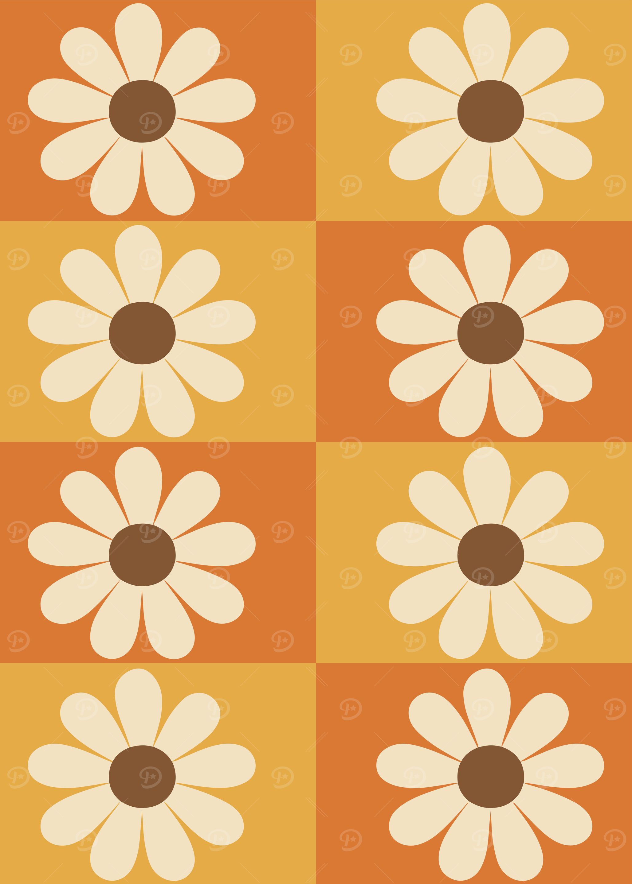 Retro Floral Pattern