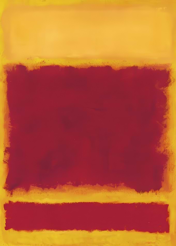 Abstract Color Field Painting
