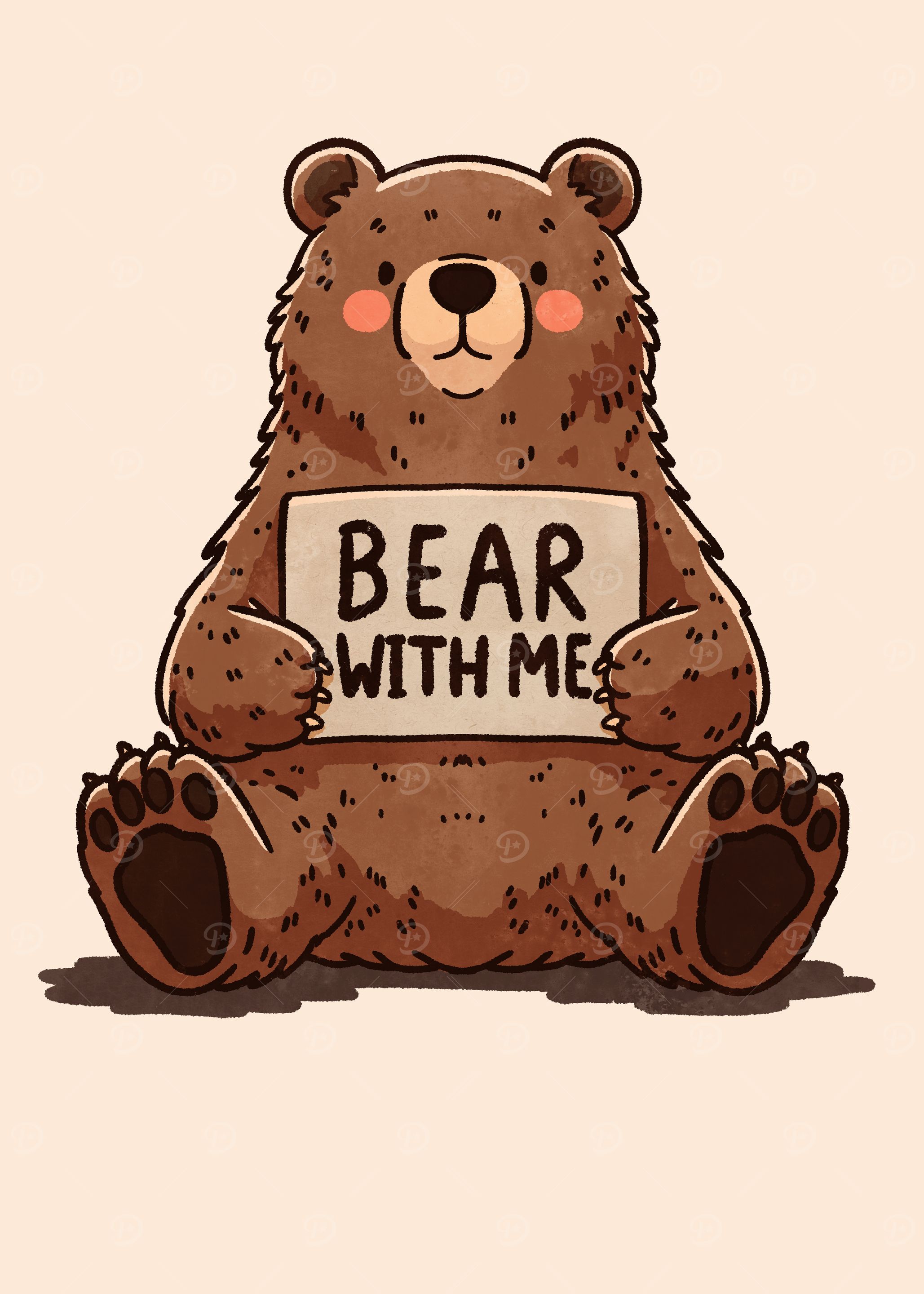 Cute Bear, bear with me