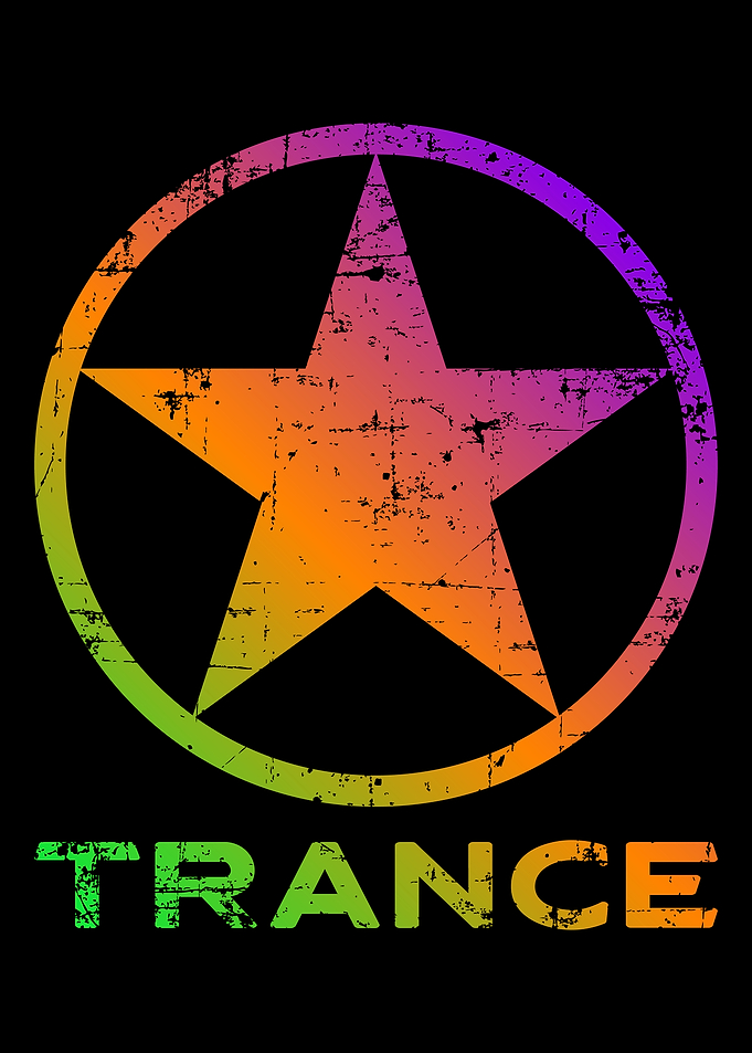 Trance Music Star Logo