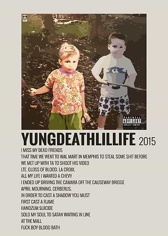 Souicideboys Yung death Lil Life Album