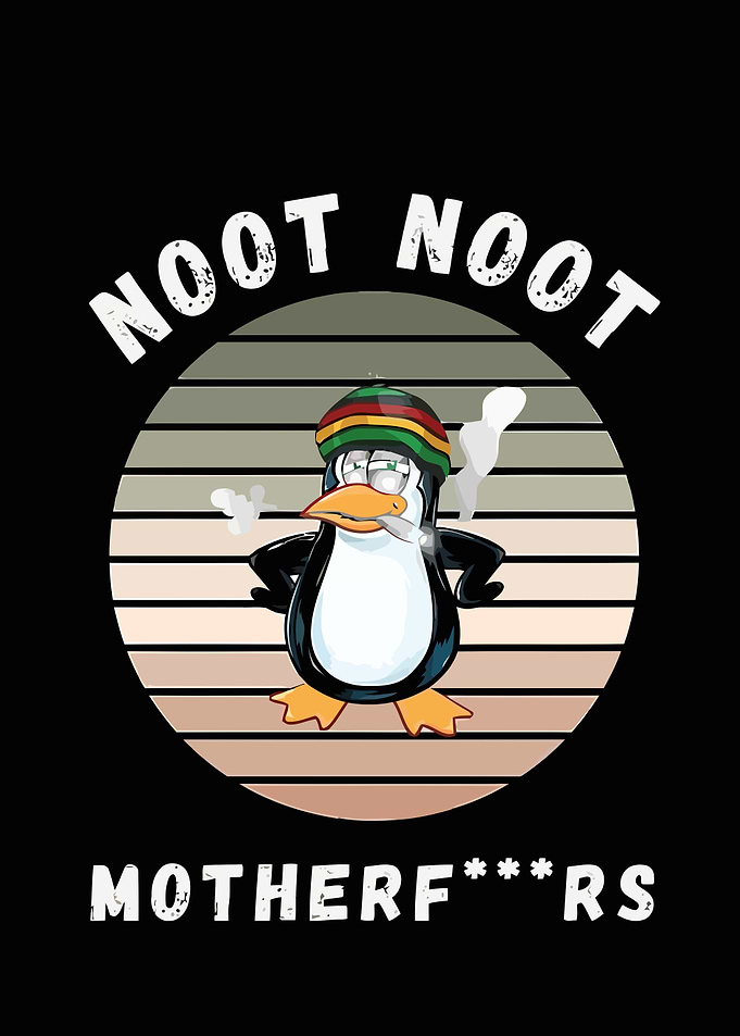 Noot Noot Penguin with Attitude