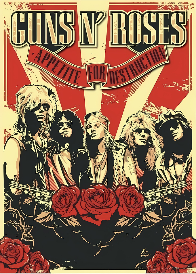 Guns N' Roses Appetite for Destruction