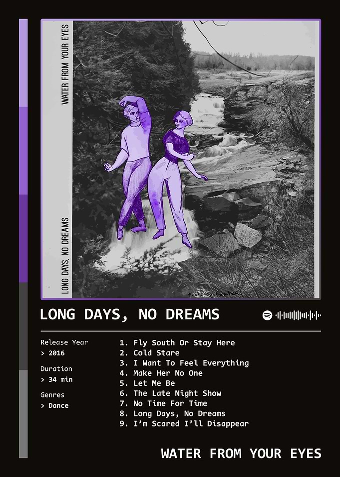 Long Days, No Dreams (2016) by Water From Your Eyes