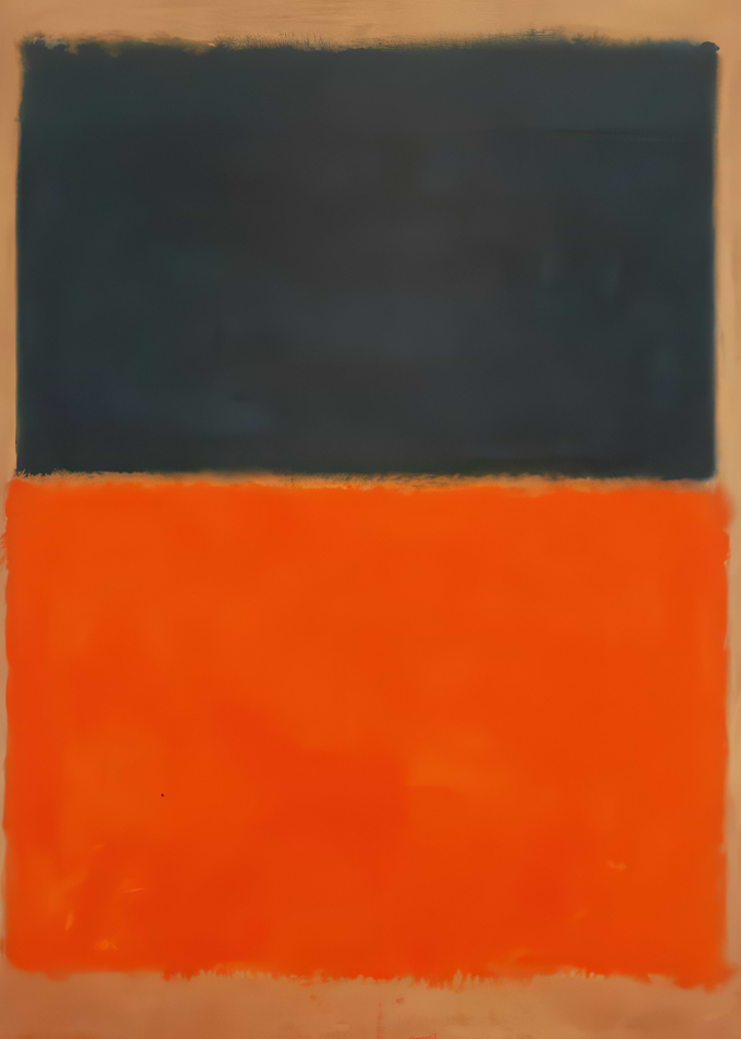 Abstract Color Field Painting
