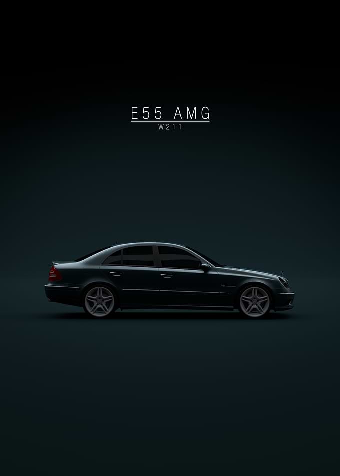 2005 MERCEDES (W211) E55 AMG