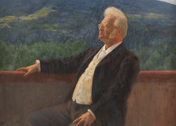 Portrait of Henrik Ibsen