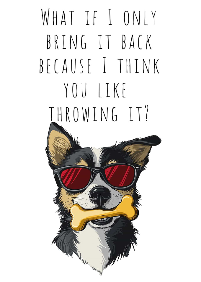 Cool Dog With Your Bone