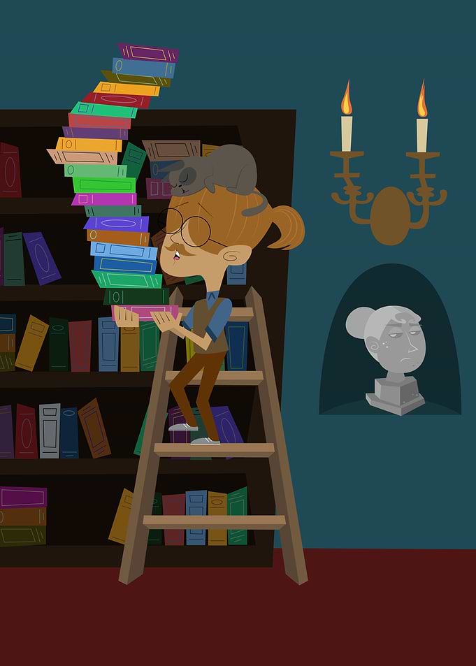 Retro Cartoon Style Library