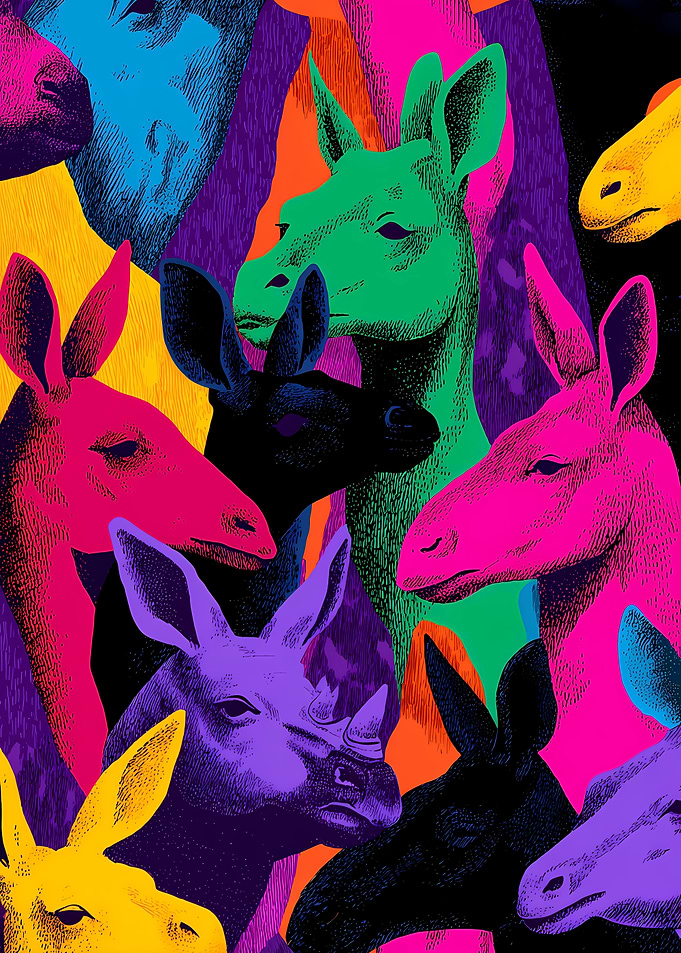 Colorful Animal Pattern