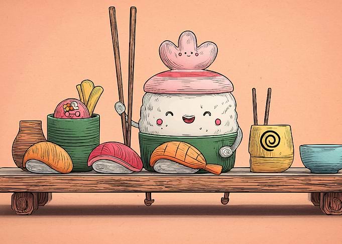 Cute Sushi Japanese