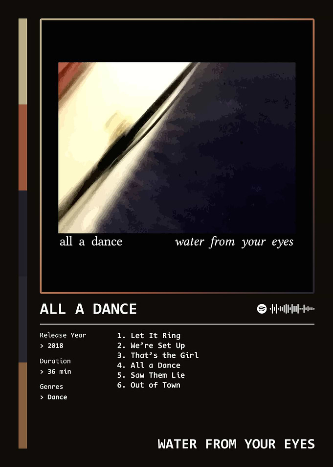 All a Dance (2018) by Water From Your Eyes