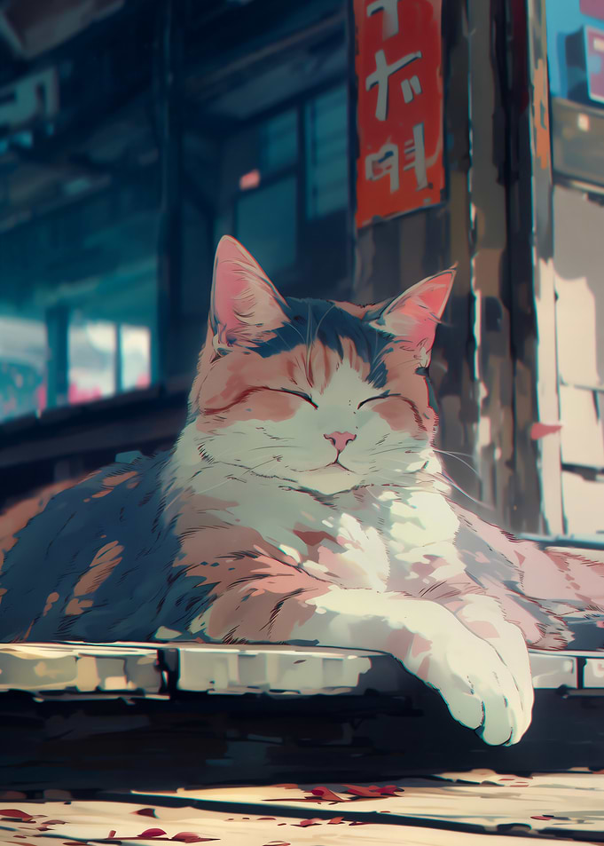 Japanese Street Cat