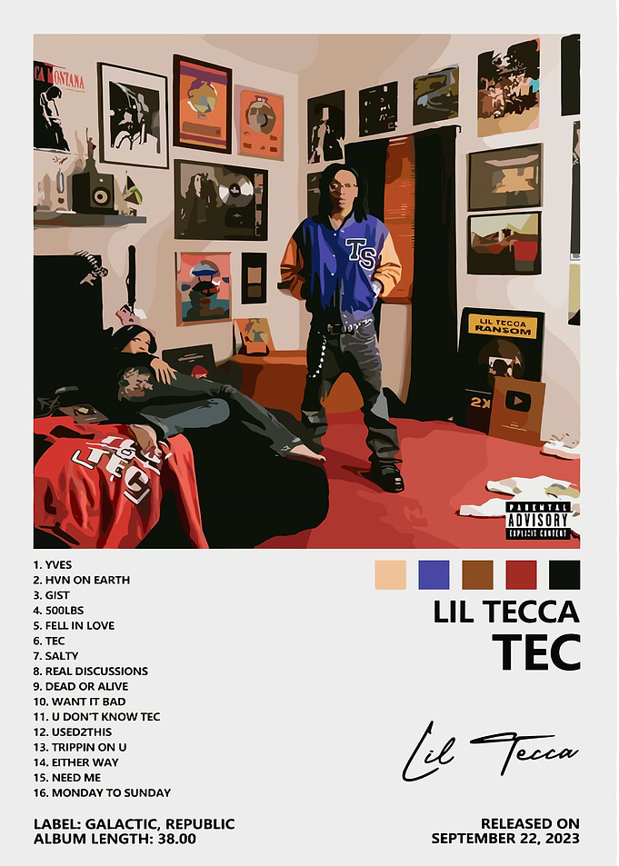 Lil Tecca Ransom Album Cover Art