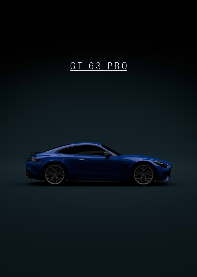 Mercedes AMG GT63 PRO 2025 Blue