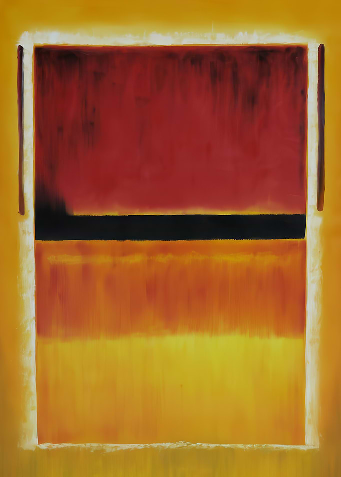 Abstract Color Field Painting