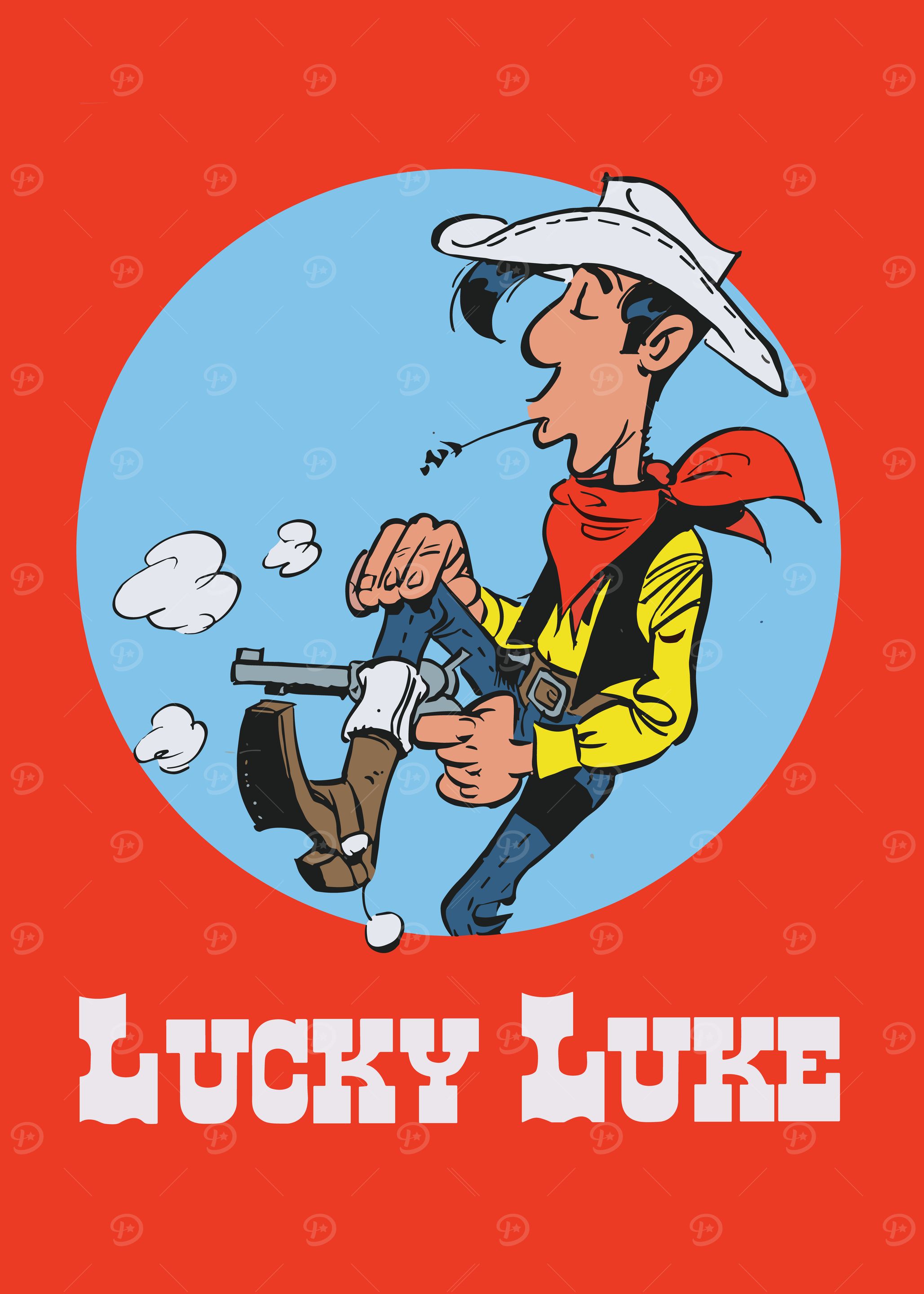 Lucky luke Posters Online - Shop Unique Metal Prints, Pictures