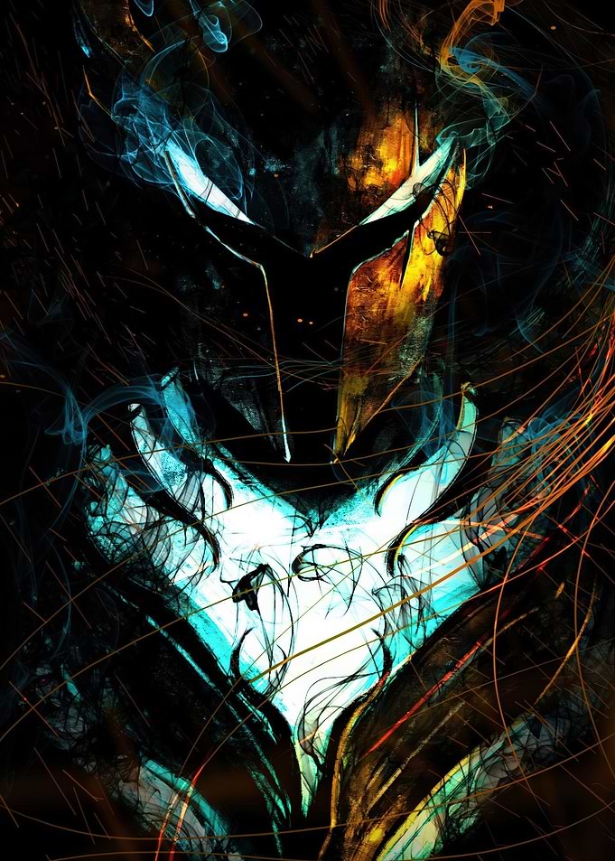 Abstract Knight Digital Art